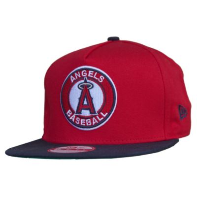 Men's Angels Circle Snap Cap - Red
