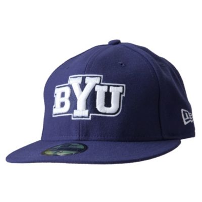 Men's BYU 59Fifty Cap - Navy / Dark Blue