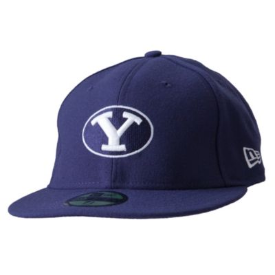 Men's BYU 59Fifty Logo Cap - Navy / Dark Blue