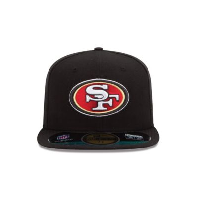 Men's 49ers Super Bowl Side Patch '12 Cap - Black