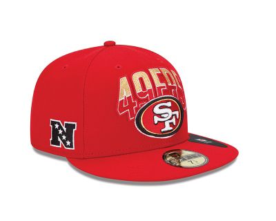 Men's 49ers Draft 59Fifty Cap - Red