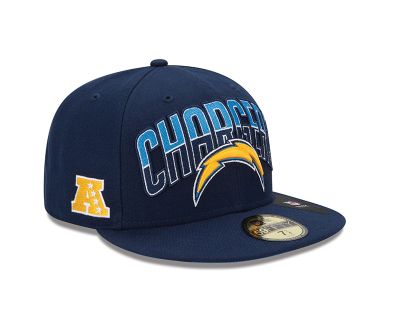 Men's Chargers Draft 59Fifty Cap - Navy / Dark Blue