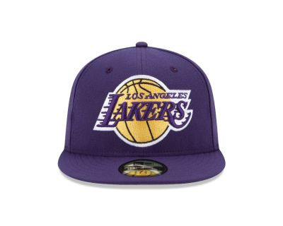 Men's Lakers 59Fifty Cap - Purple