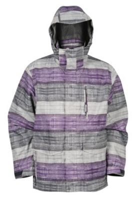 Men's 3D System Jacket - Gray Patterned