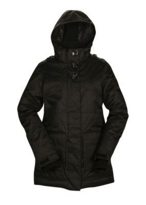 Women's Neptune Extended Length Jacket - Black