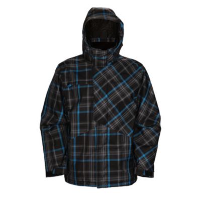 Men's Foreman Jacket - Black Patterned