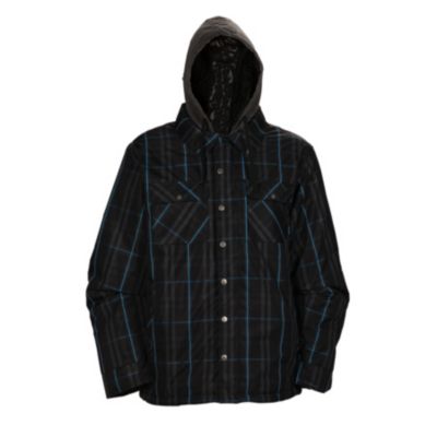 Men's Coach's Jacket - Black Patterned