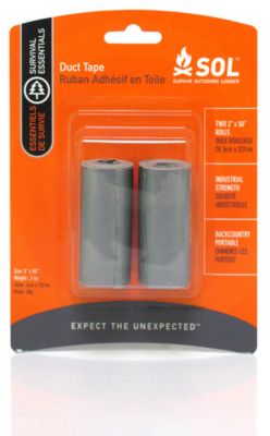 SOL Duct Tape, 2 X 50” Rolls