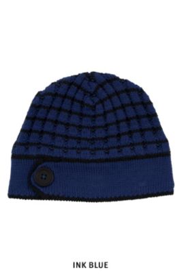 Women's Cheri Beanie - Blue / Black