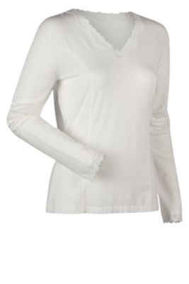Women's Gillian V-Neck - White