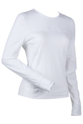 Women's Ara Crew Neck - White