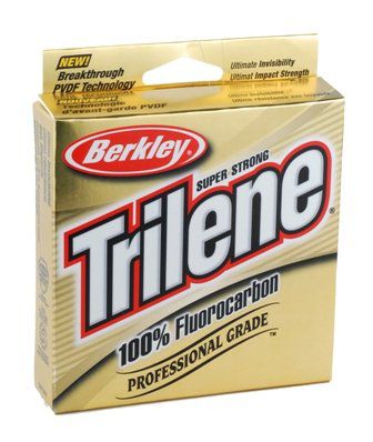 Trilene 100% Fluorocarbon 4# 200 yard Filler Spool - Green Tint