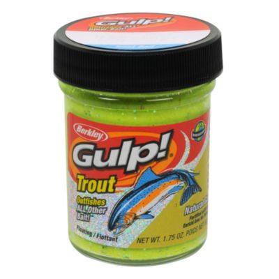 Gulp! Trout Dough - Natural Garlic Scent - Chunky Chartreuse