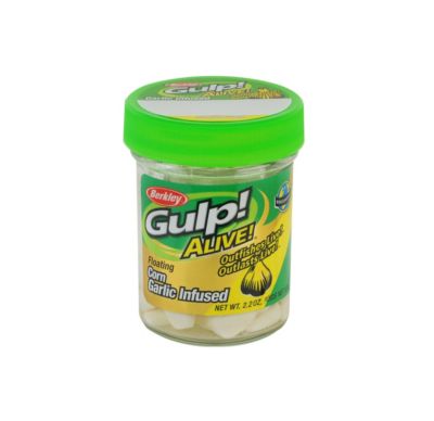 Gulp! Alive! Garlic Fltg Corn-Fluor White
