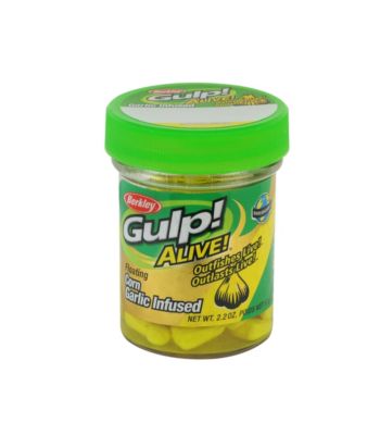Gulp! Alive! Garlic Fltg Corn-Fluor Yellow