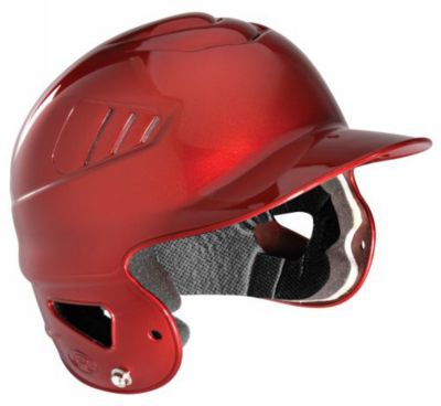 CoolFlo Batting Helmet - Metallic Red