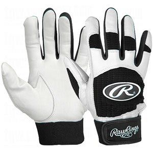 Youth 355 Batting Glove - Black / White