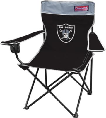 Oakland Raiders Quad Chair - Black