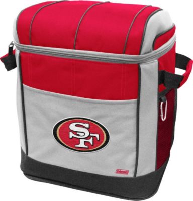 SF 49'ers 50 Can Rolling Cooler - Red