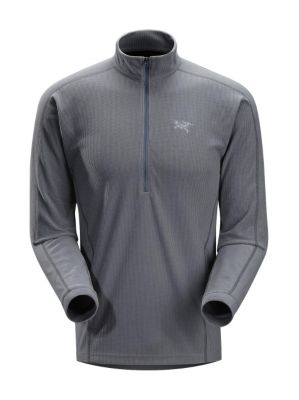 Men's Delta LT Zip - Charcoal