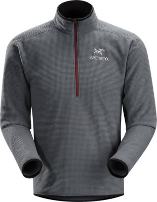 Men's Delta AR Zip Neck  - Dark Gray