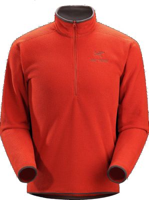 Men's Delta AR Zip Neck  - Red