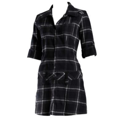 Women's Cabin Fever Dress – Black Patterned