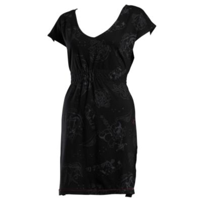 Women's Check Yo Self Dress – Black Patterned