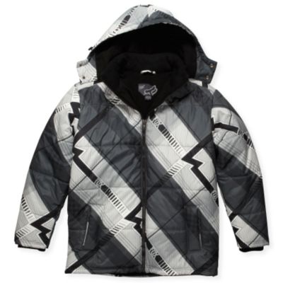 Men's F Plaid Jacket - White