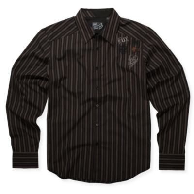 Men's Attention L/S Woven - Black