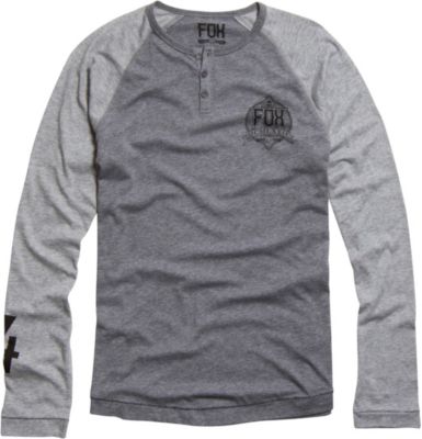 Men's Forbes L/S Henley Knit - Gray