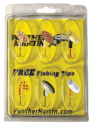 6 Pack Trout Kit #4 Trout Spinners