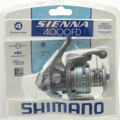 Sienna 4000 Front Drag Spinning Reel