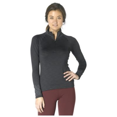 Women's Tech Half Zip Top - Black