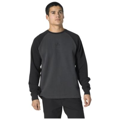 Men's Basin L/S Crew - Charcoal