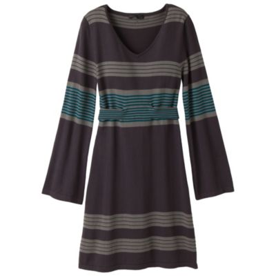 Women's Sydney Sweater Dress - Gray Patterned