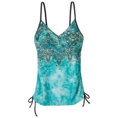 Women's Moorea Tankini Top - Turquoise / Aqua
