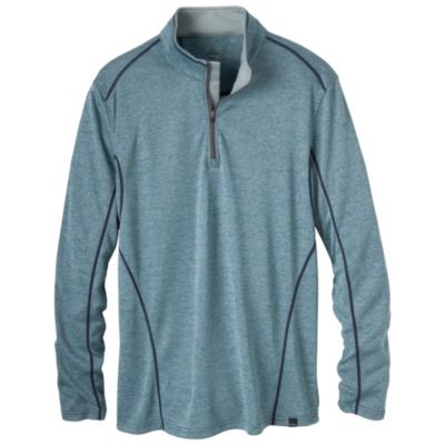 Men's Talon Mock Neck Pullover - Denim Blue