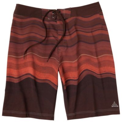 Men's Sediment Short - Brown Patterned