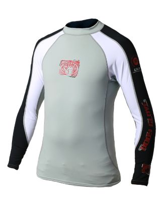 Men's 540 Long Sleeve Lycra shirt - Silver
