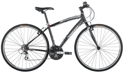 Insight 1 Flat Bar Road Bike - Black