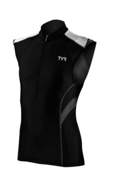 Men's Tri S/L Jersey - Black