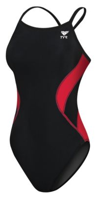 Women's Xtra Life Lycra Splice Diamondback Swimsuit 1PC - Black