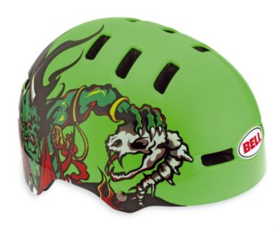 Fraction Paul Frank Bike Helmet - Green Demon 