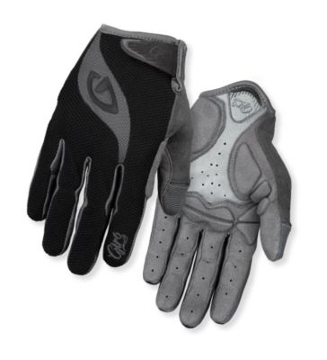 Tessa Long Finger Cycling Glove - Black
