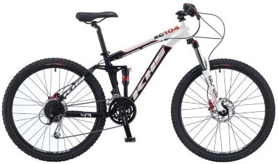 XC104 Mountain Bike - White and Black