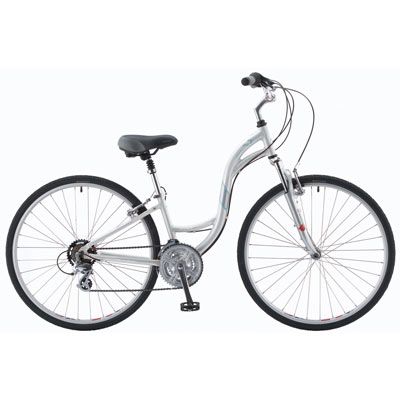 Women's Westwood Hybrid Bike - Silver