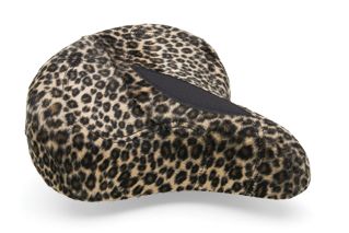 Townie Leopard Bike Saddle