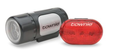 Townie LED Head Light/Tail Light Set