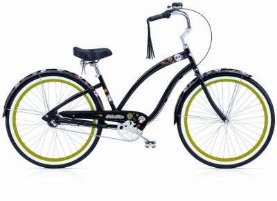 Women's Sugar Skulls 3i Cruiser Bike